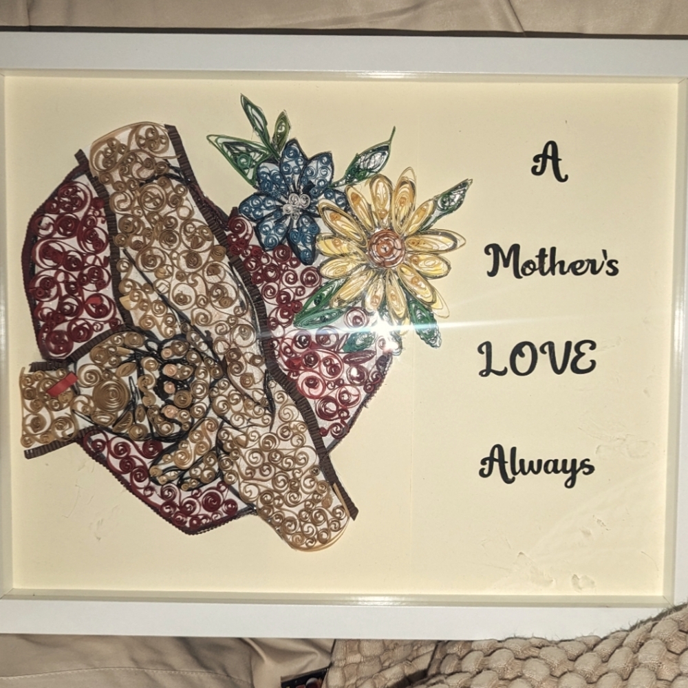A Mother's love shadowbox